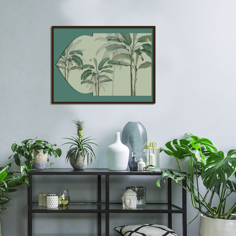 Pichwai Garden 3 Traditional Artwork Canvas Print for Wall