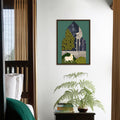 Pichwai Garden 4 Traditional Artwork Canvas Print for Wall