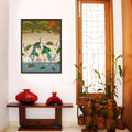 Sarovar Traditional Artwork Canvas Print for Wall