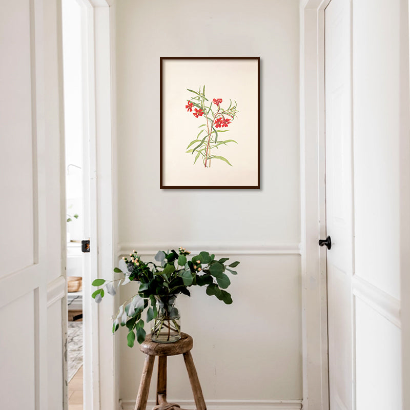Minimal Botanical 1 Vintage Artwork Canvas Print for Wall
