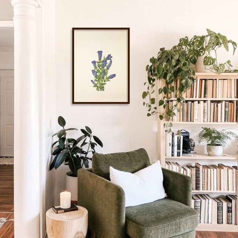 Minimal Botanical 3 Vintage Artwork Canvas Print for Wall