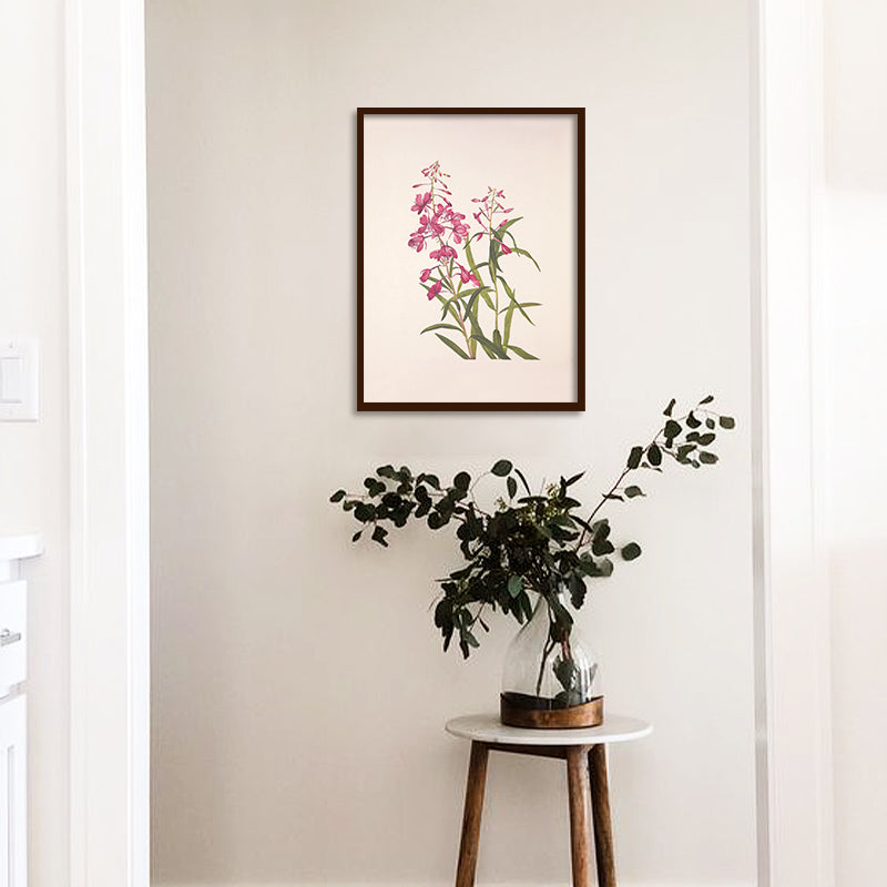 Minimal Botanical 4 Vintage Artwork Canvas Print for Wall
