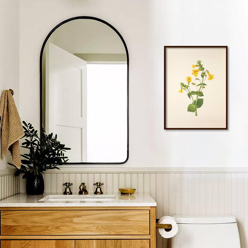 Minimal Botanical 5 Vintage Artwork Canvas Print for Wall