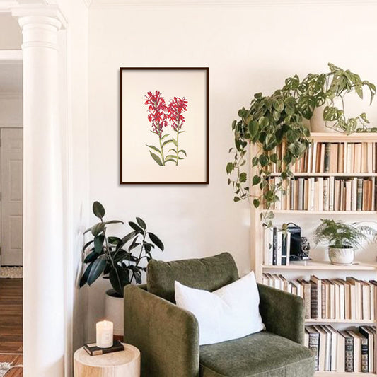 Minimal Botanical 6 Vintage Artwork Canvas Print for Wall